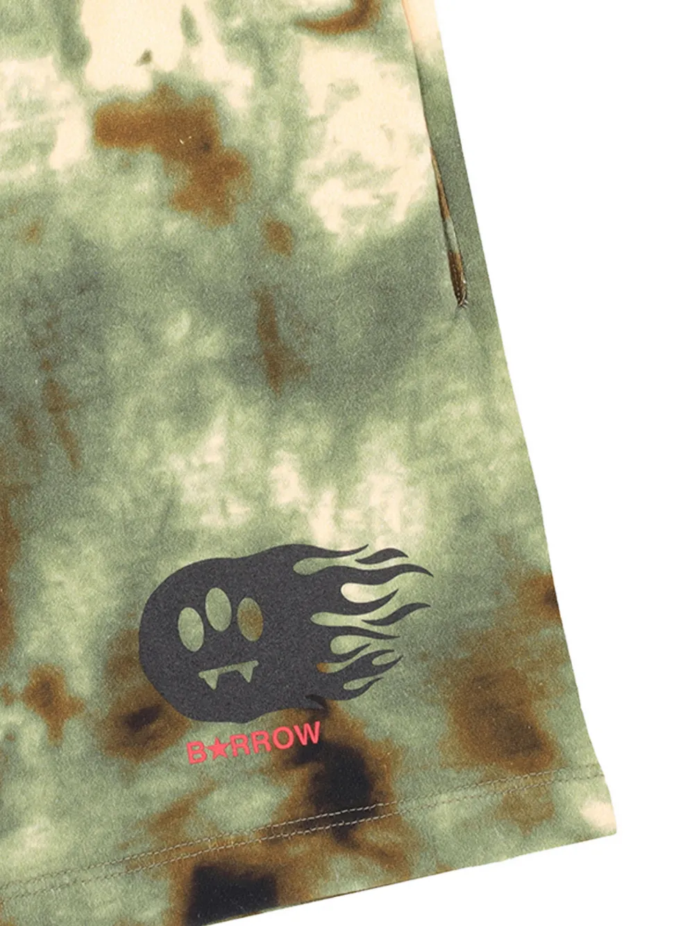 Barrow kids Shorts met camouflageprint Groen