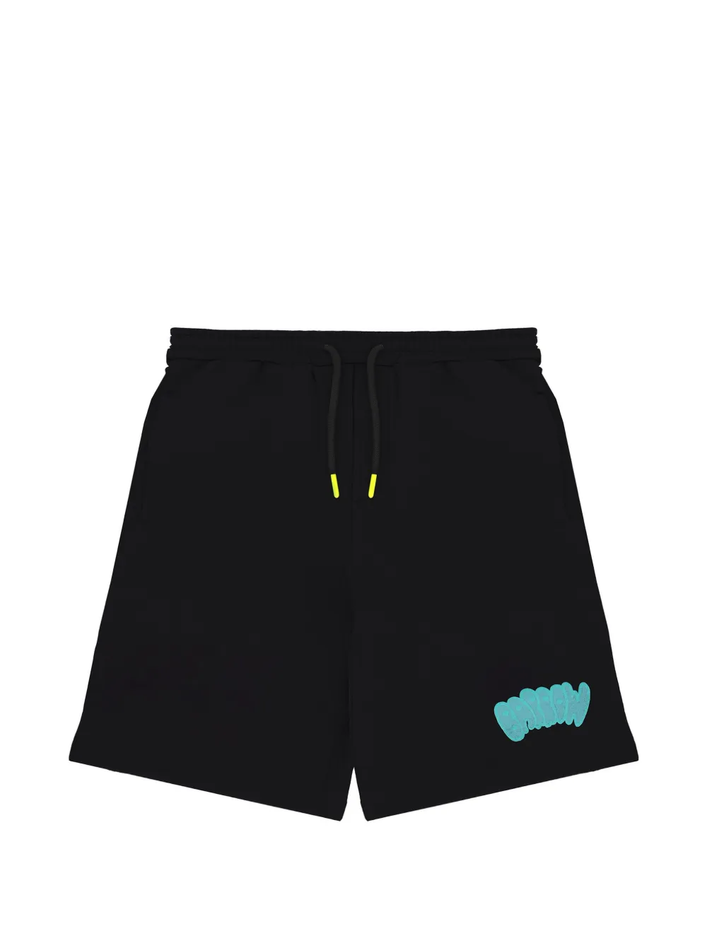Barrow kids pocket drawstring sweatshorts - Nero