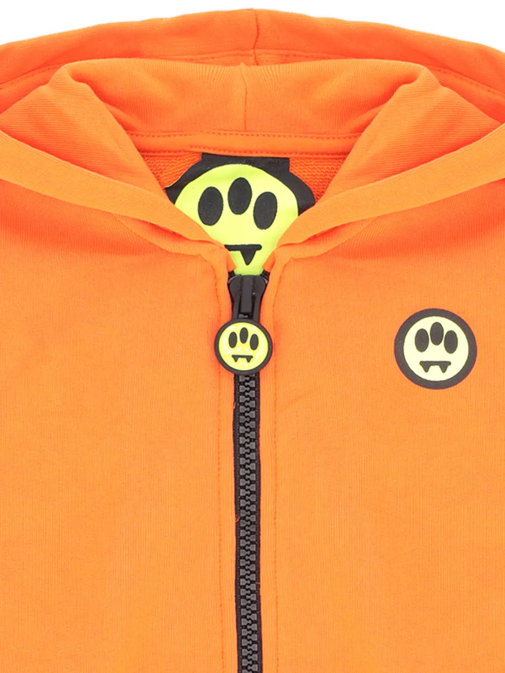 Barrow kids Fleece trainingspak met capuchon Oranje
