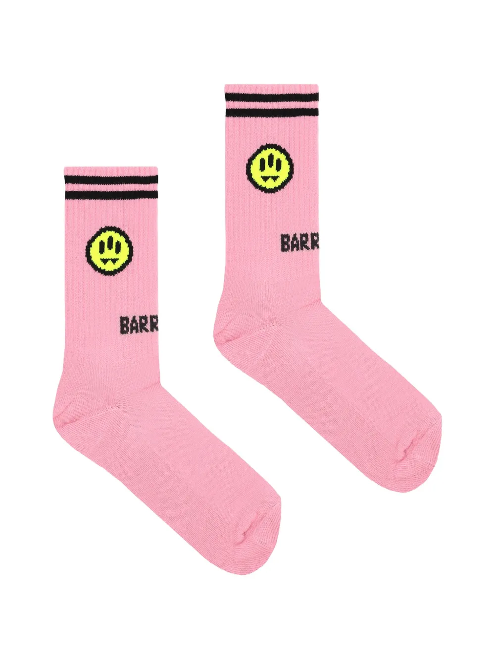 Barrow kids Gestreepte sokken Roze