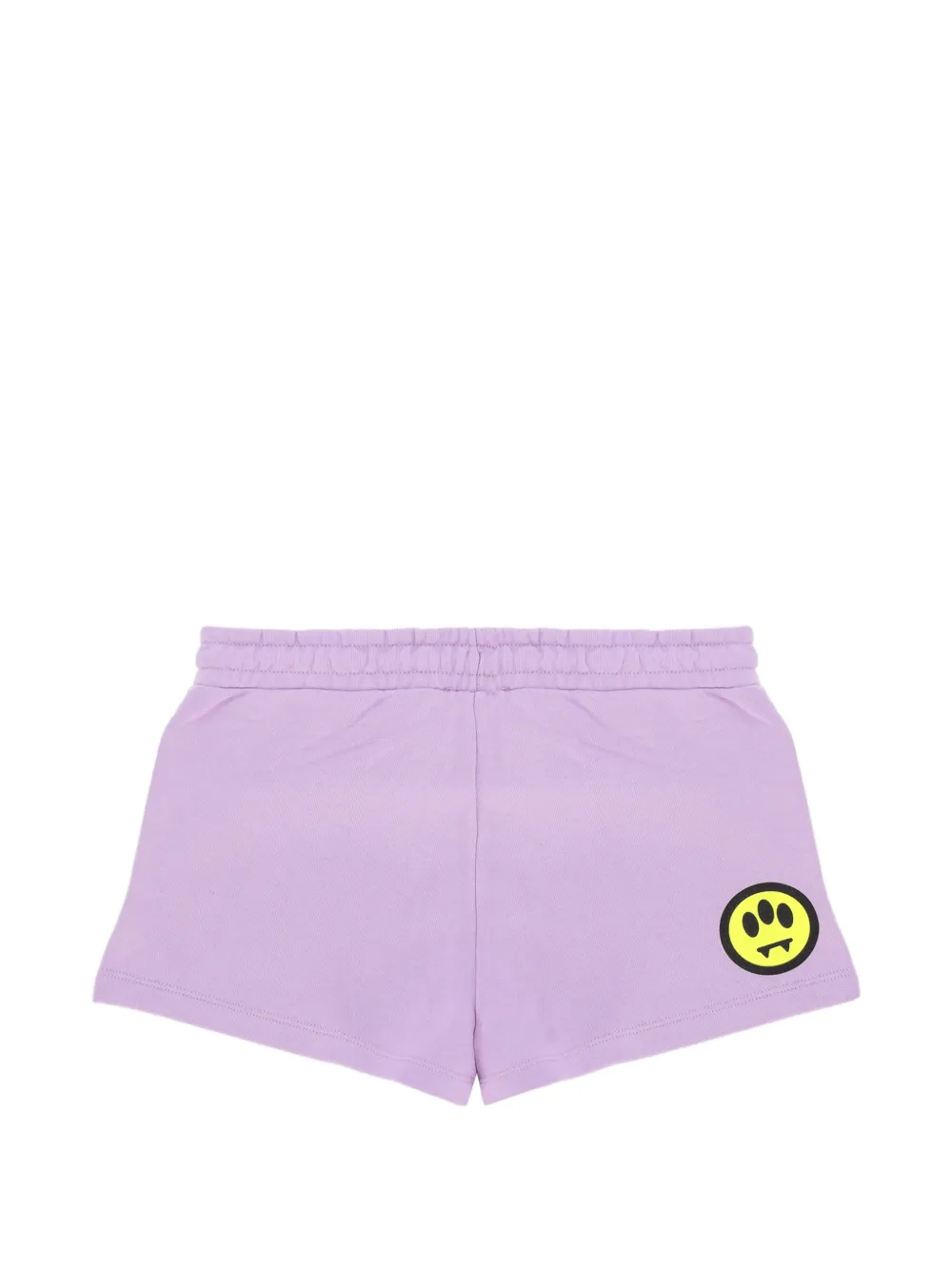 Barrow kids Fleece shorts met grafische print Paars