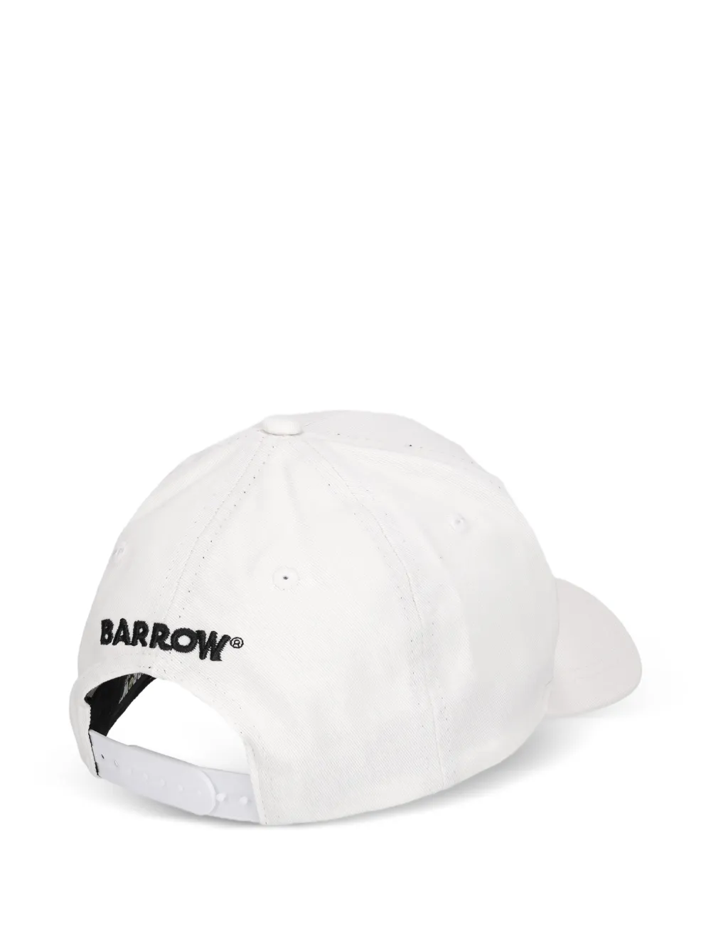 Barrow kids Honkbalpet met geborduurd logo Wit
