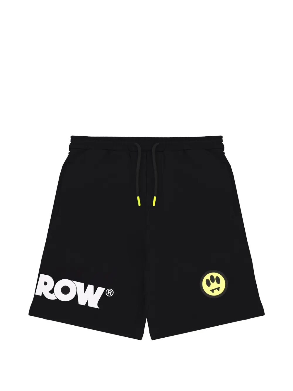 Barrow kids drawstring logo sweatshorts - Nero