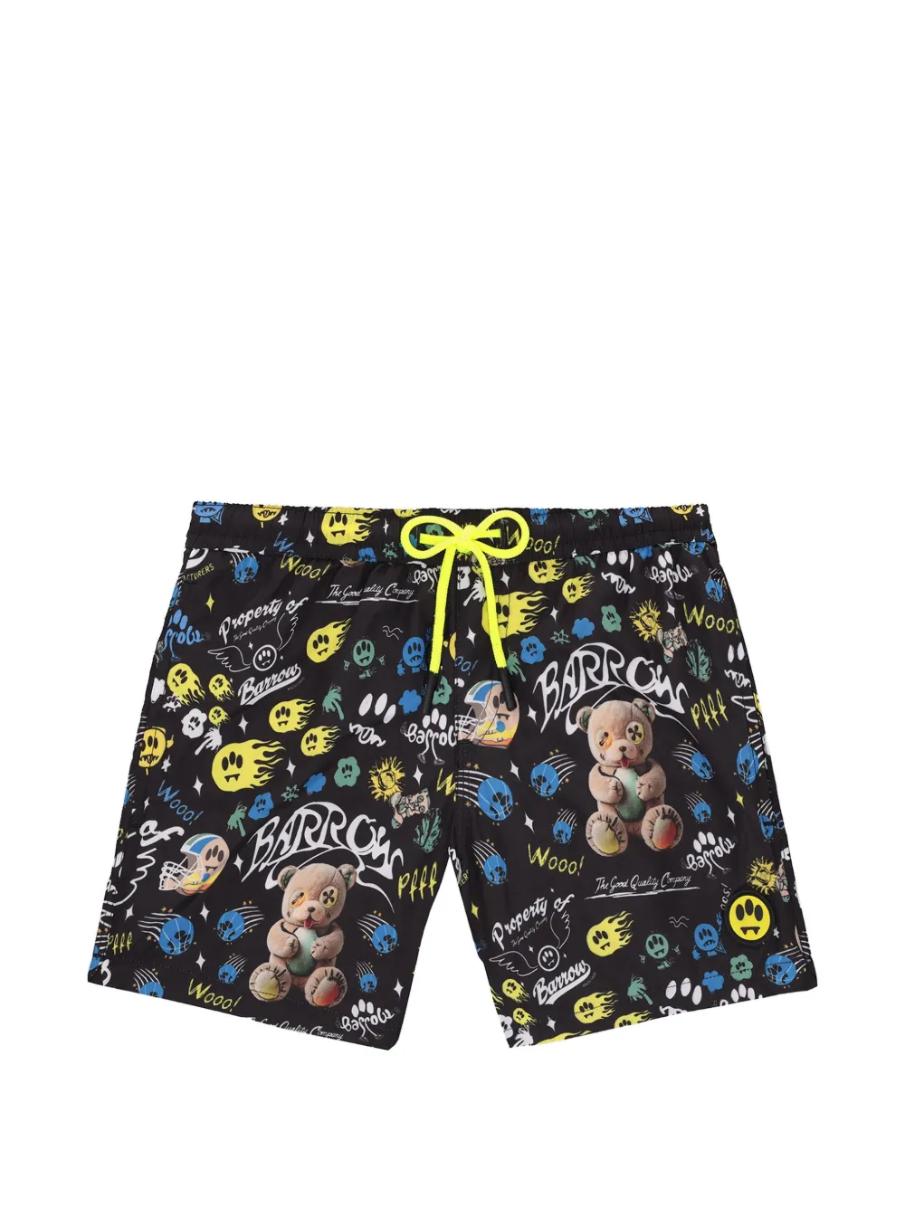 Barrow kids Costume da bagno con stampa - Nero