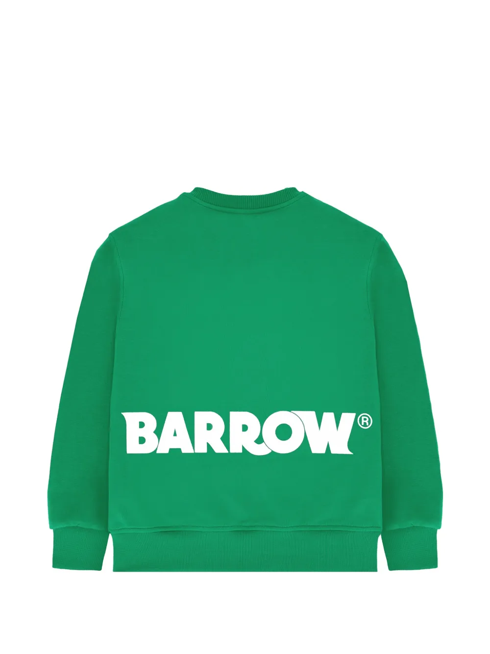 Barrow kids Sweater met logopatch Groen