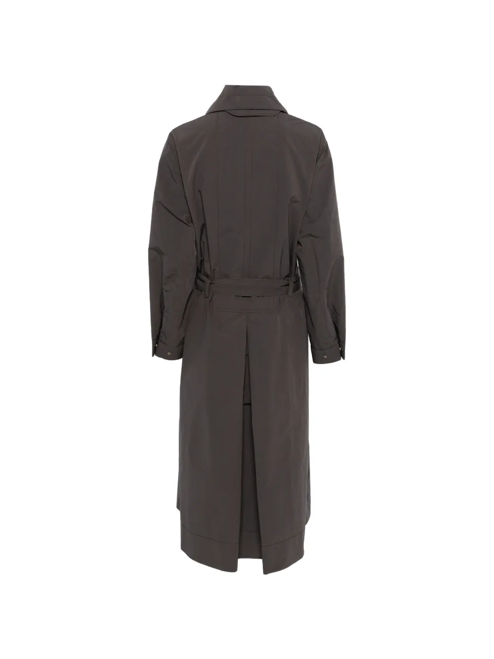  Giorgio Armani Belted Coat - Grey 