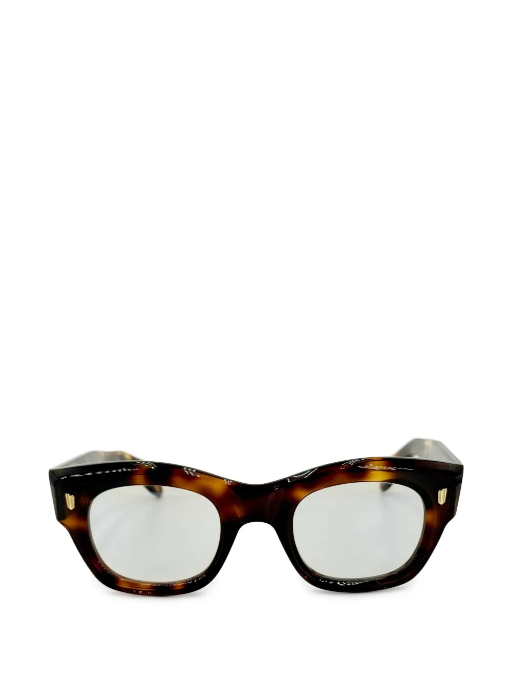Cutler & Gross round-frame glasses - Marrone