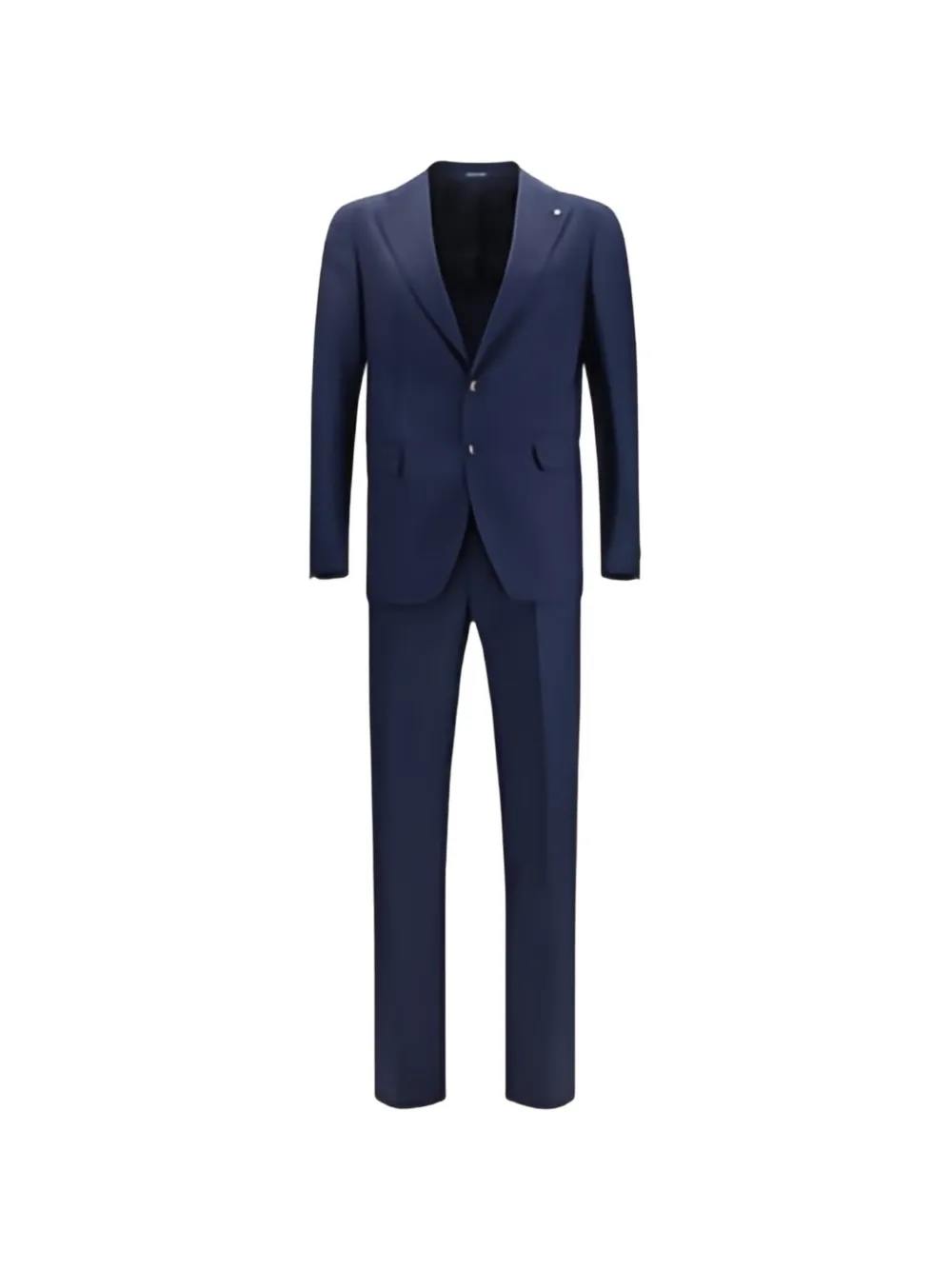 Tagliatore fleece wool suit - Blu