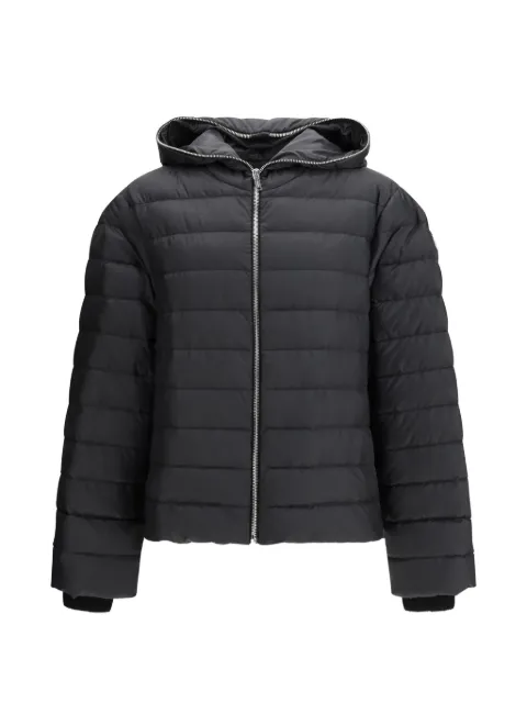 Moncler + Rick Owens chamarra capitonada con capucha y cierre