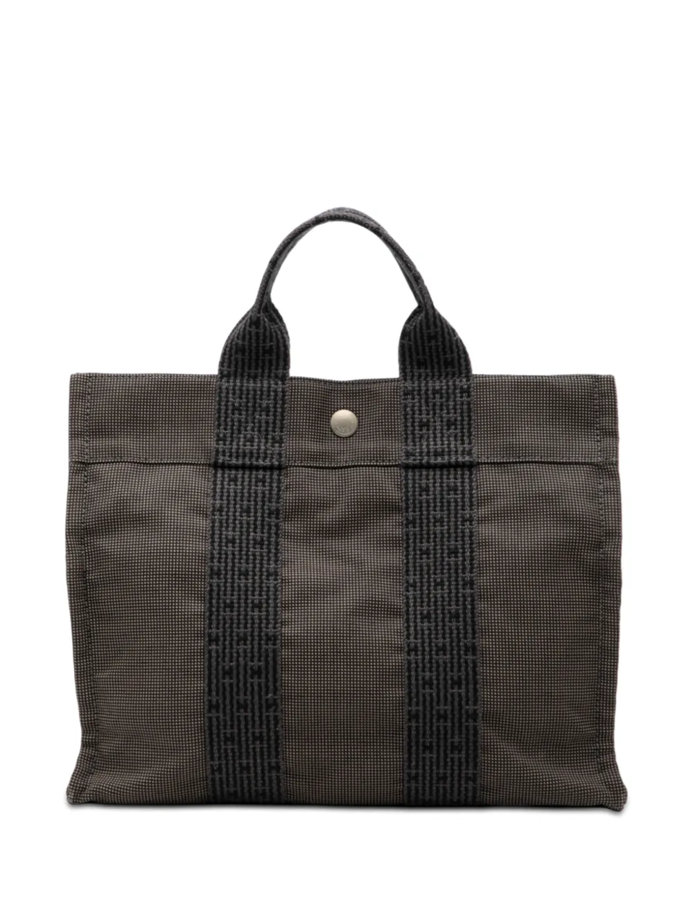 Hermès Pre-Owned 1990-2010 Canvas Herline PM tote bag - Grigio