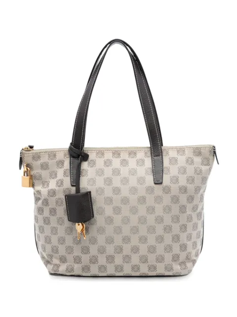 Loewe Pre-Owned tote de lona con Anagrama 2010