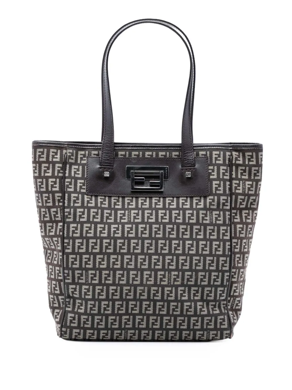 Fendi Pre-Owned 2000-2010 Zucchino Canvas tote bag - Marrone