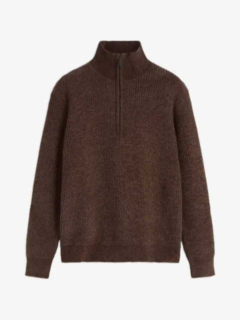 LES HÉRITIERS Daró half-zip sweater