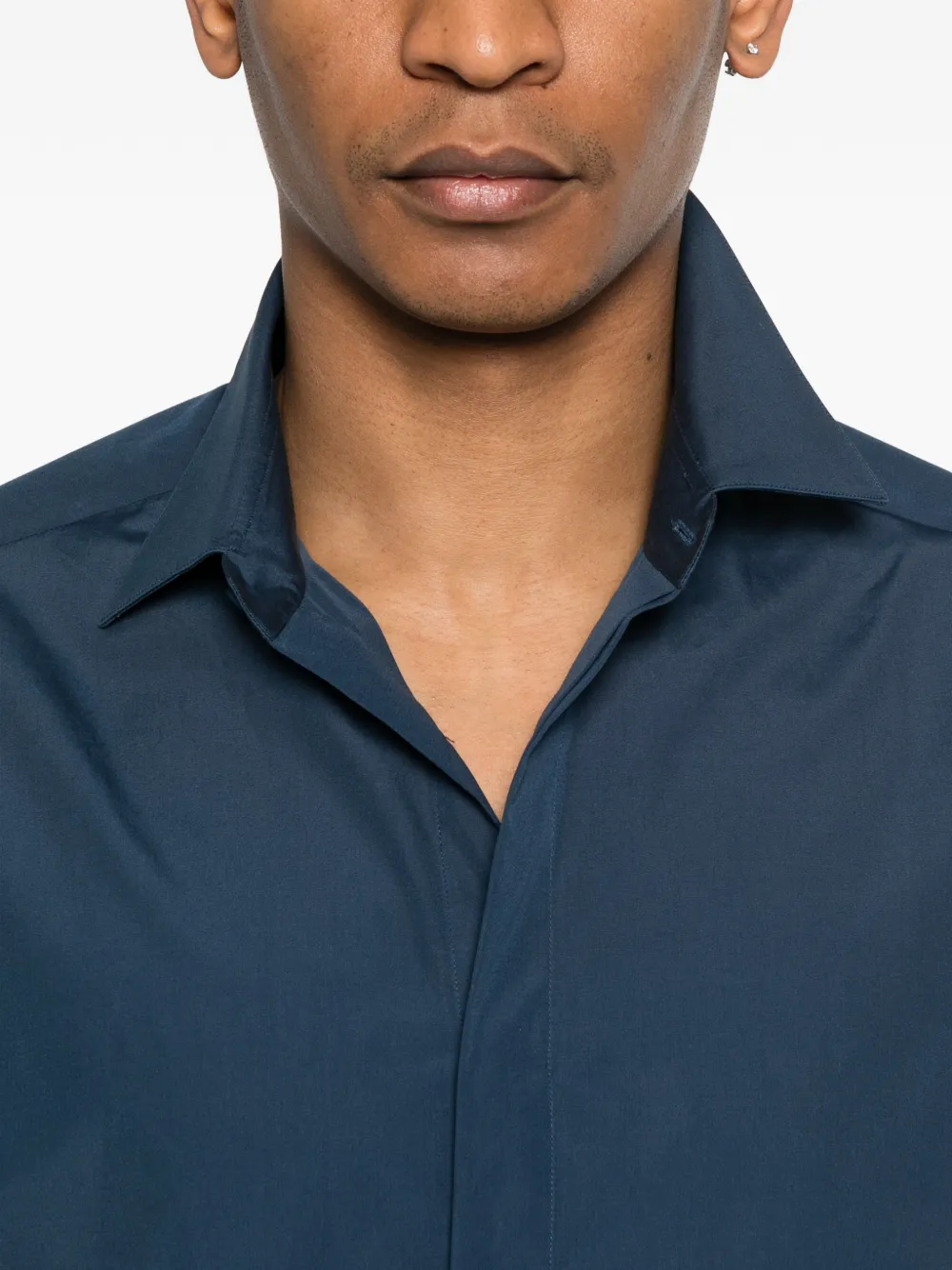 TOM FORD Overhemd met lange mouwen Blauw