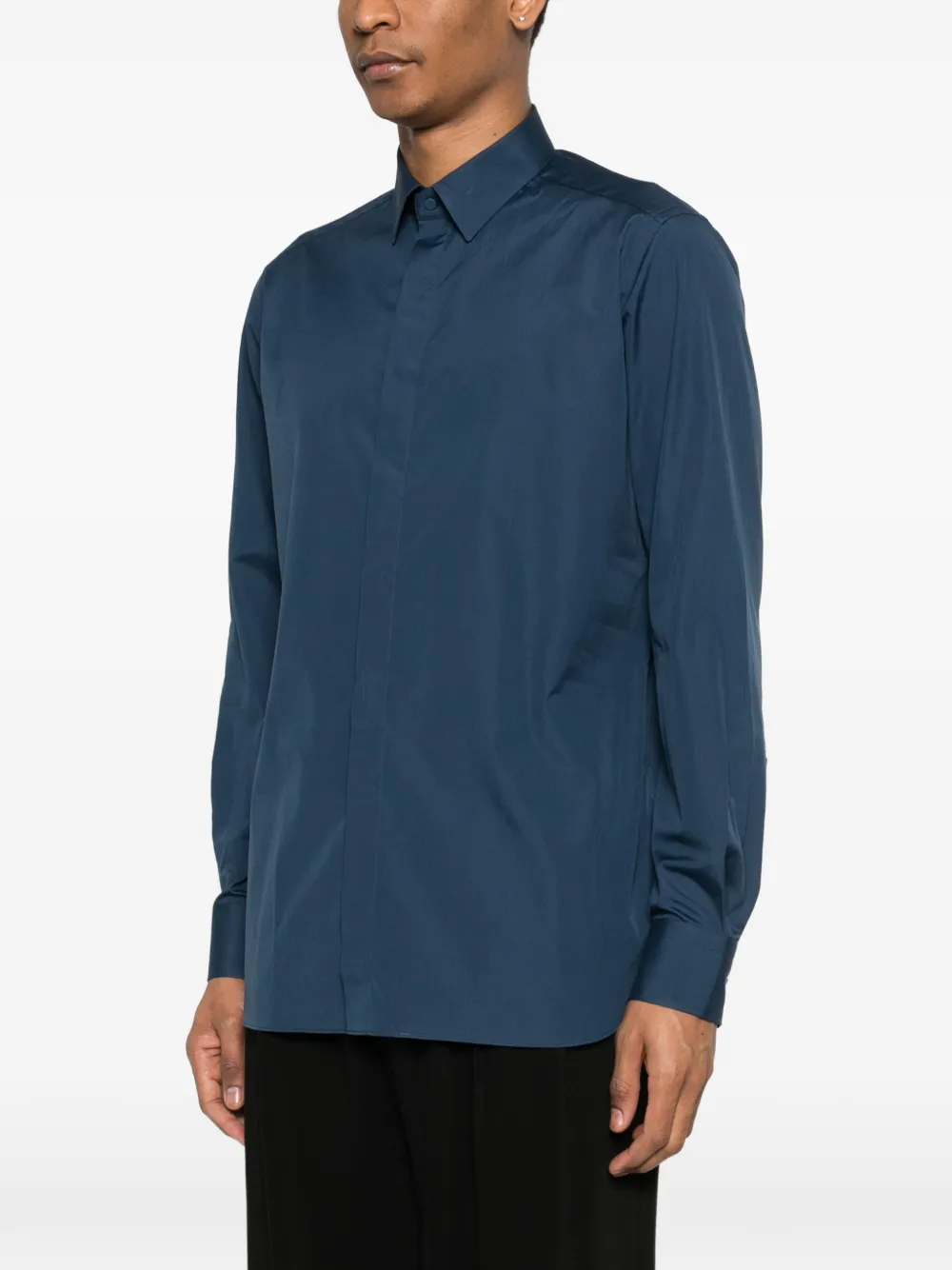 TOM FORD Overhemd met lange mouwen Blauw