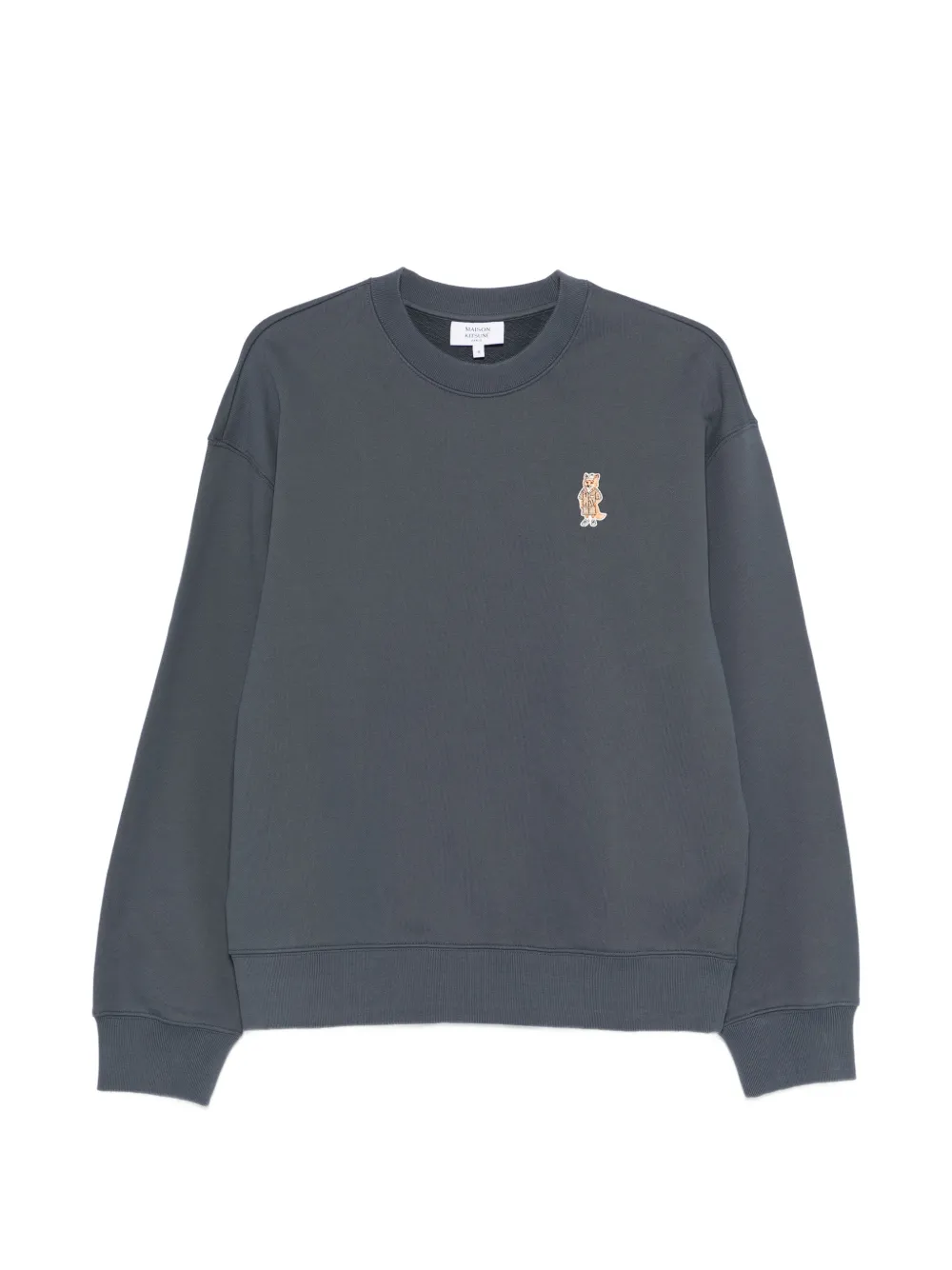 Maison Kitsuné crew-neck sweatshirt - Blau