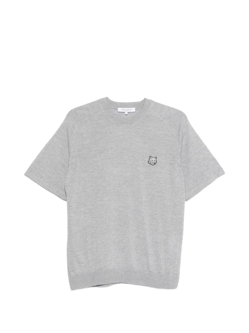 Maison Kitsuné logo T-shirt - Grigio