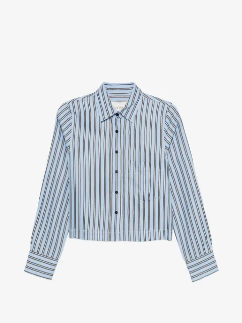 Closed camisa corta con rayas estampadas