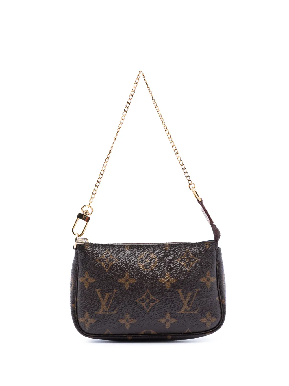 Louis Vuitton Pre-Owned 2019 Monogram Mini Pochette Accessoires handbag - Marrone