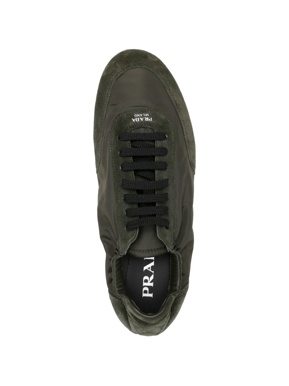 Prada Collapse sneakers Groen