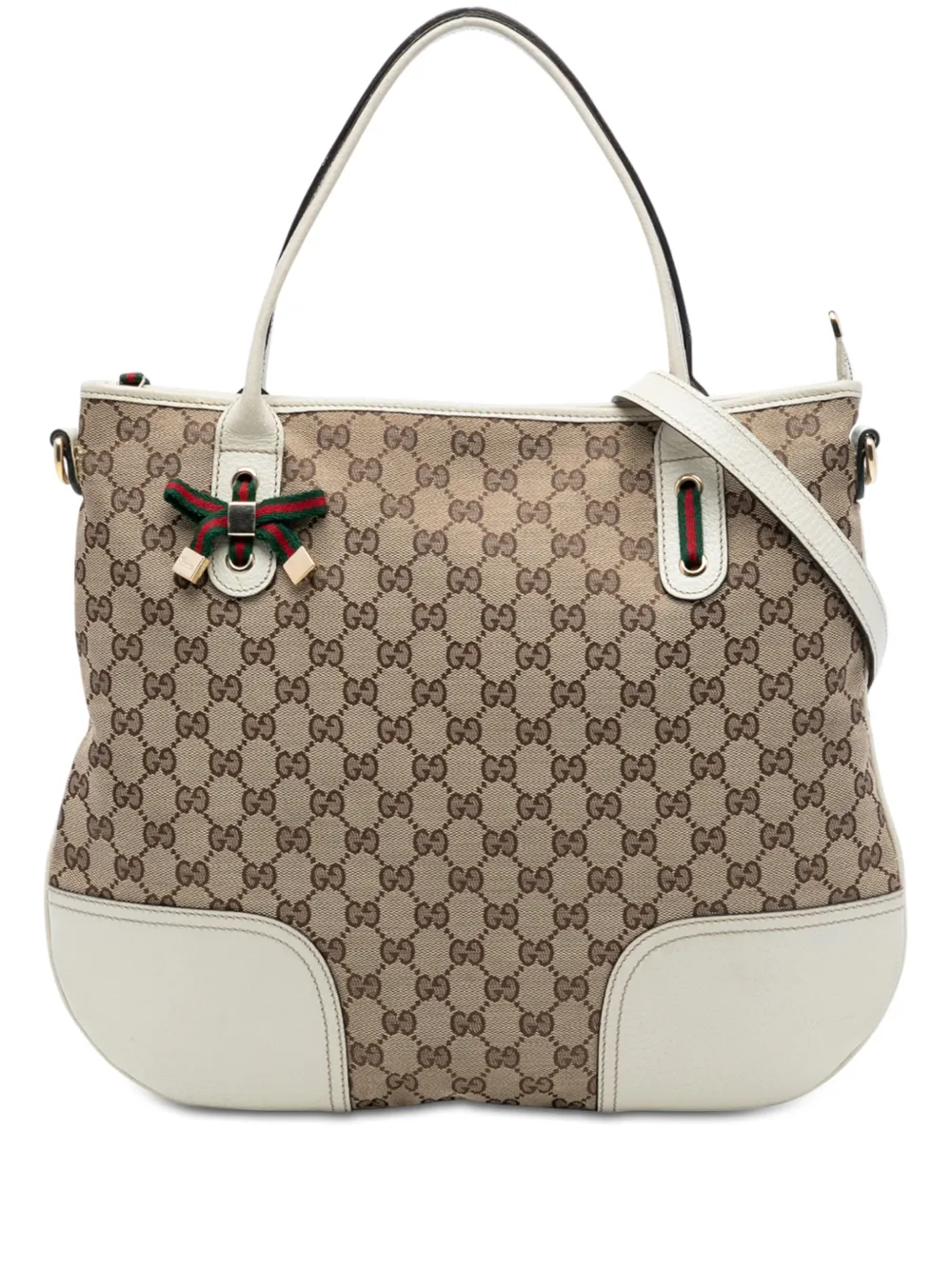 Gucci Pre-Owned 2016-2026 GG Canvas Princy satchel - Marrone