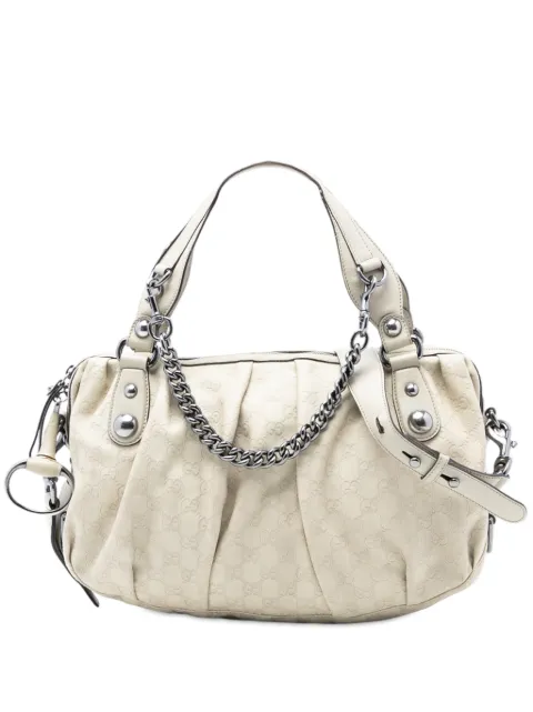 Gucci Pre-Owned 2016-2026 Guccissima Icon Bit satchel