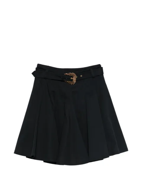 Versace Jeans Couture belted pleated skirt