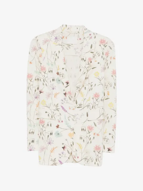 Circolo 1901 floral-print blazer