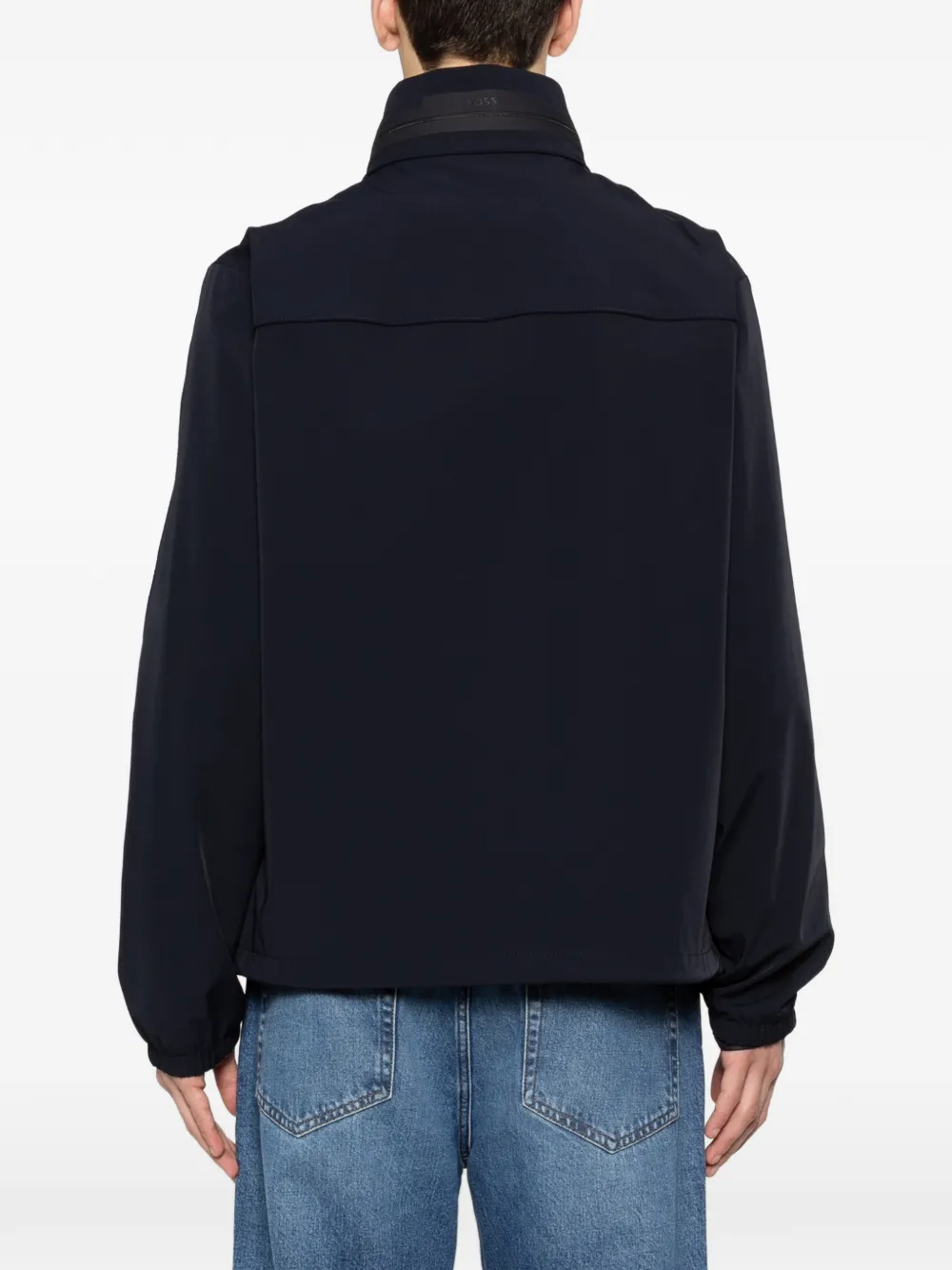 zip-pocket bomber jacket