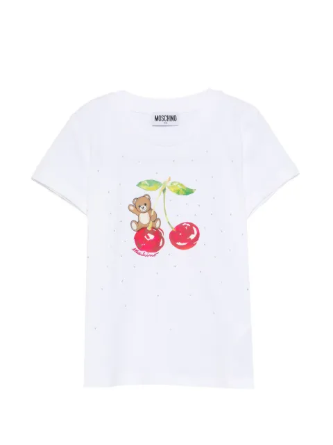 Moschino Kids cherry-graphic T-shirt