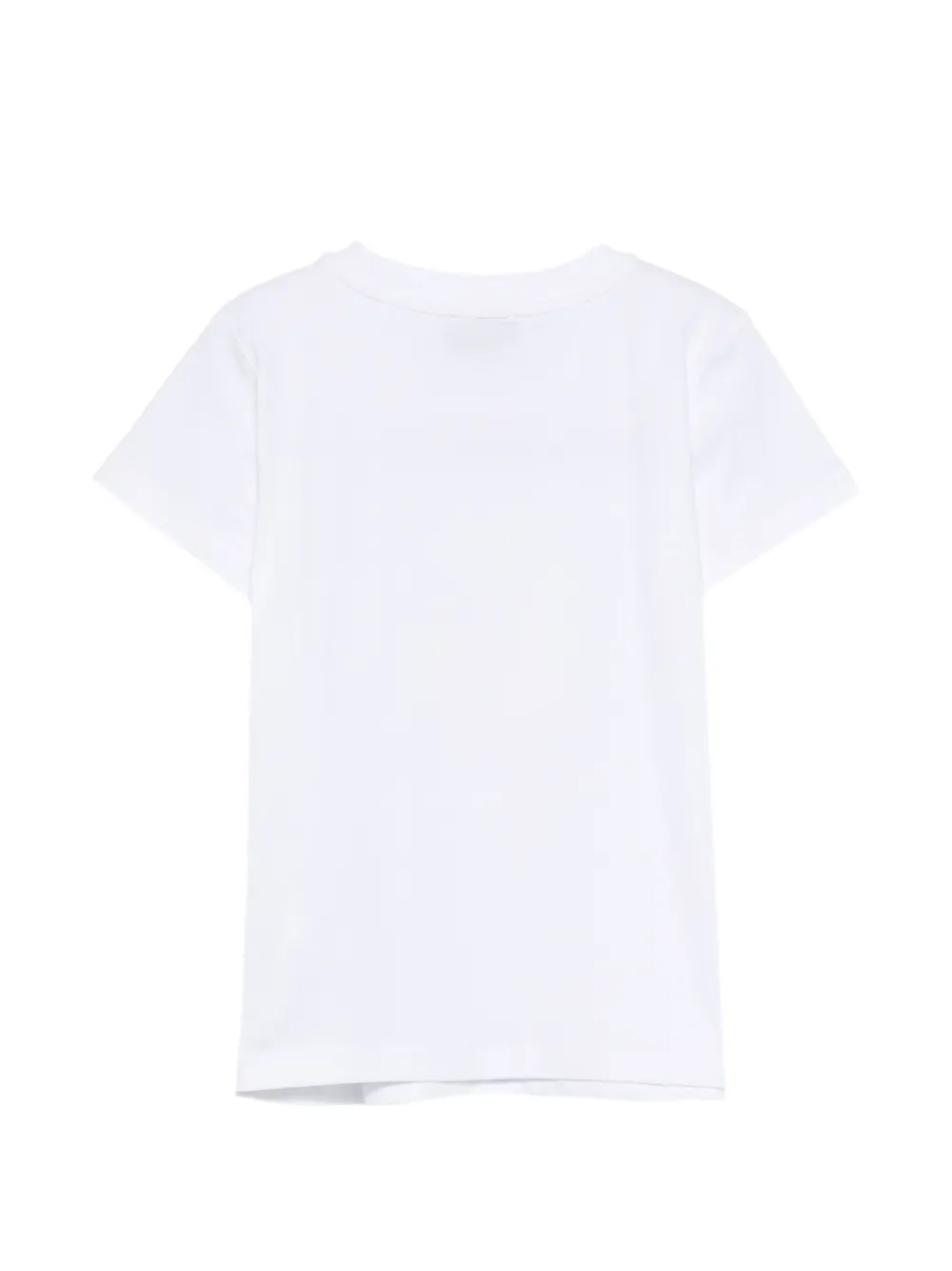 Moschino Kids T-shirt met kersenprint Wit