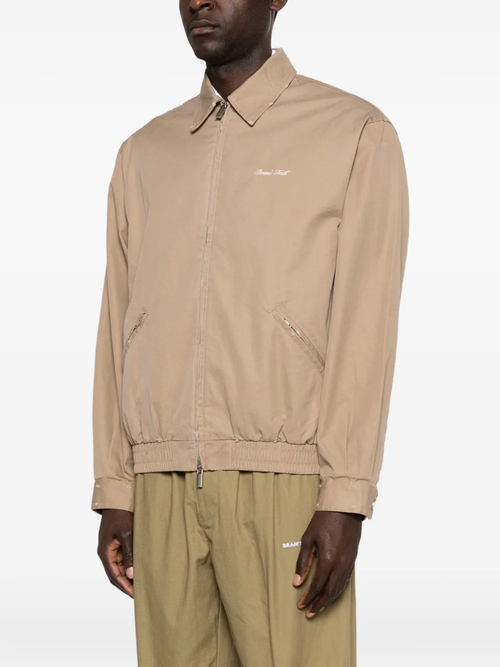  Bram’s Fruit Zip-up Jacket - Neutrals 