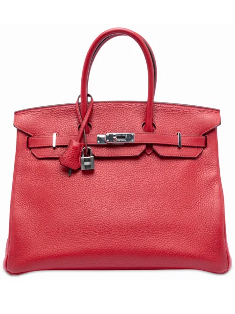 Hermès Pre-Owned 2013 Clemence Birkin Retourne 35 handbag