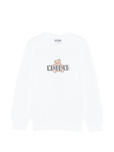 Moschino Kids teddy motif sweatshirt