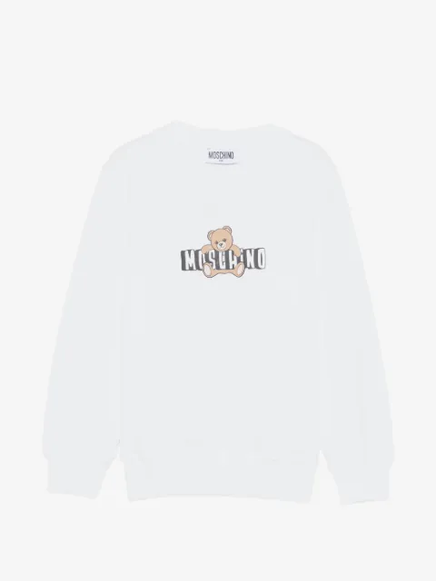 Moschino Kids sudadera con motivo Teddy 