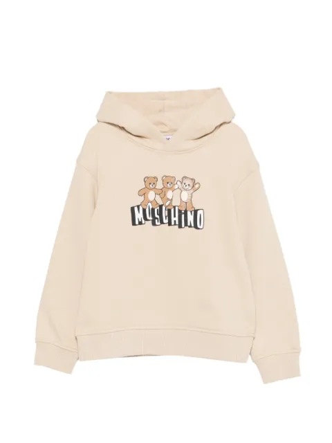 Moschino Kids hoodie à imprimé graphique