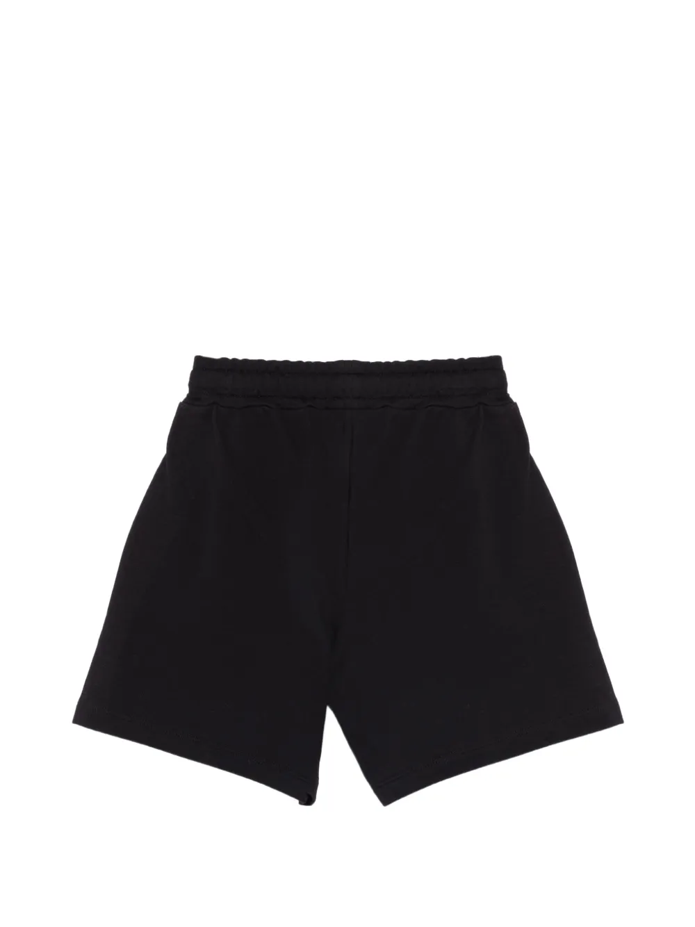  Moschino Kids Logo Drawstring Shorts - Black 