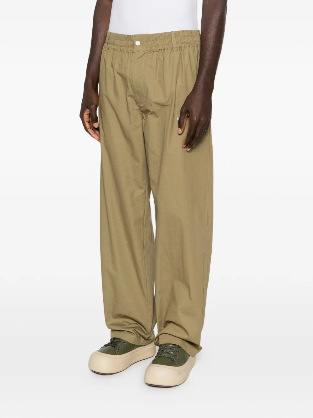  Bram’s Fruit Elasticated-waistband Trousers - Green 
