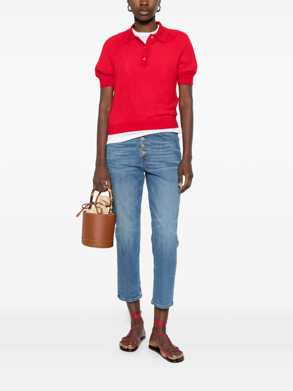  Dondup Koons Buttoned Jeans - Blue 