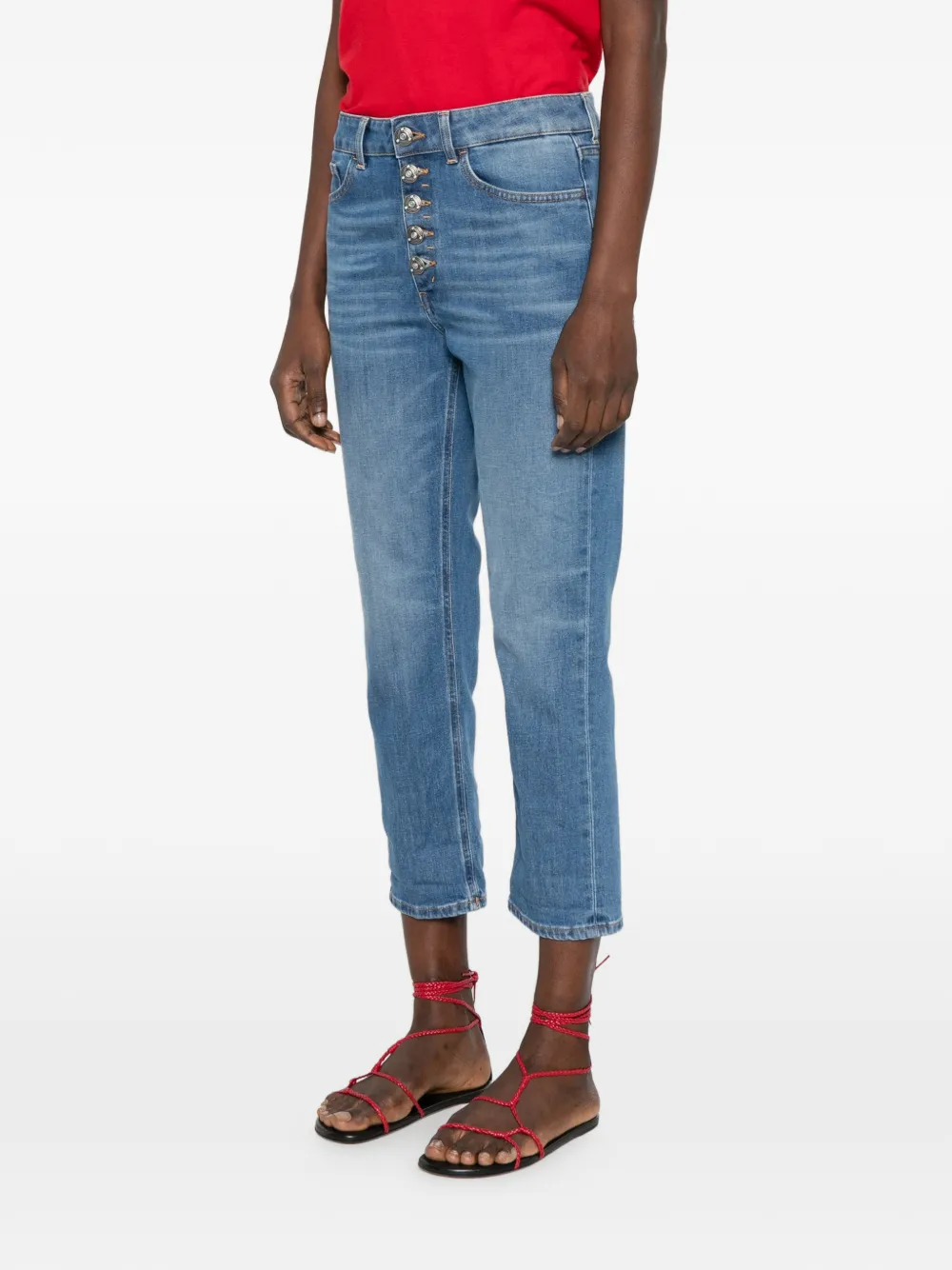  Dondup Koons Buttoned Jeans - Blue 