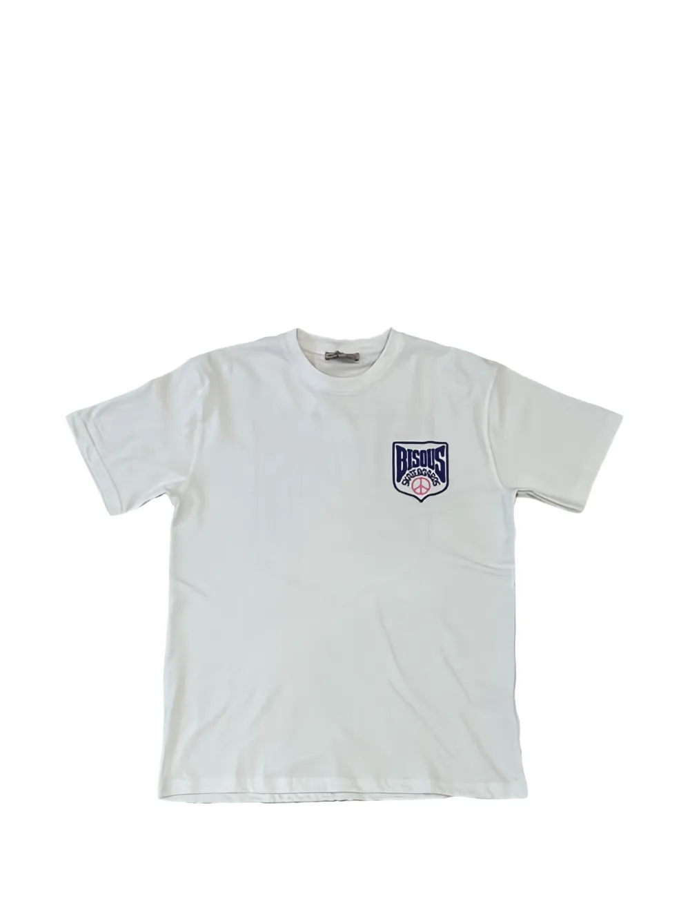 Bisous Skateboards T-shirt con logo - Bianco