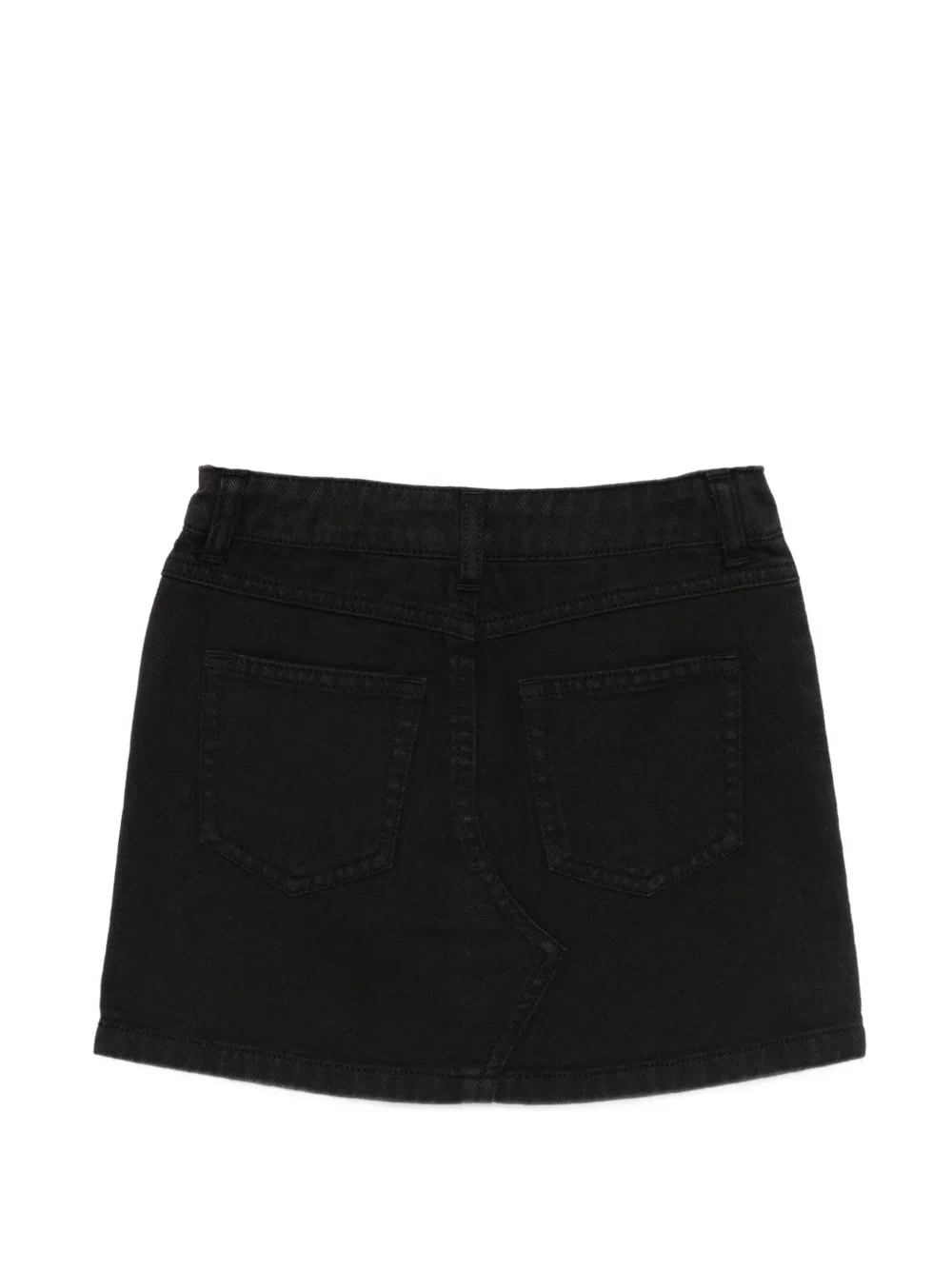 Moschino Kids Rok met logodetail Zwart