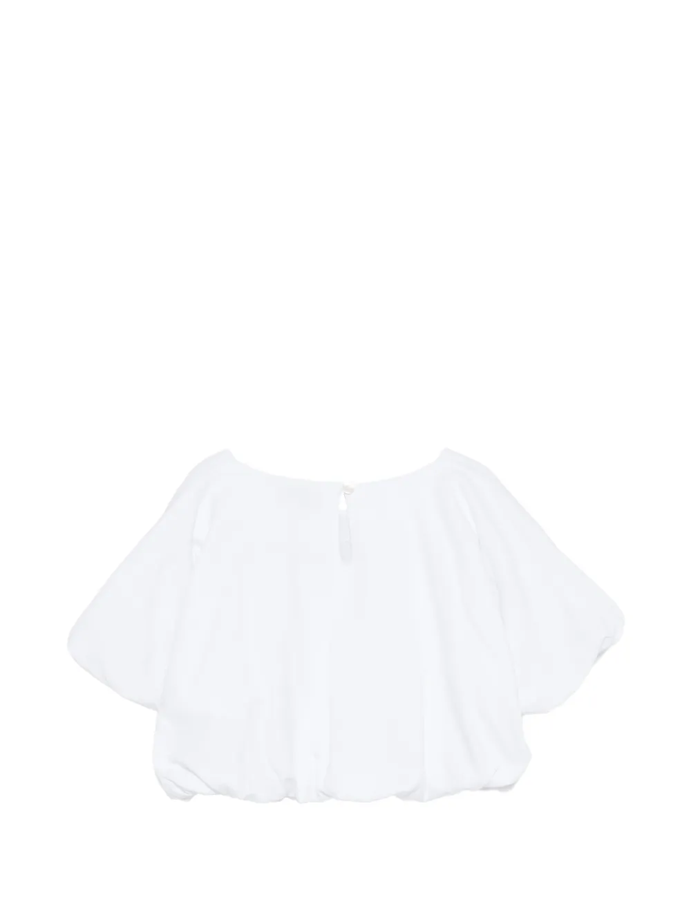 Moschino Kids Shirt met logodetail Wit