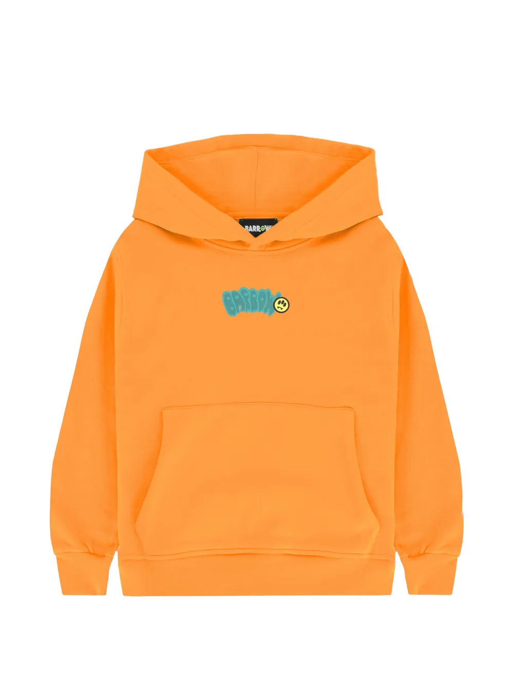 Barrow kids drop shoulder hoodie - Arancione