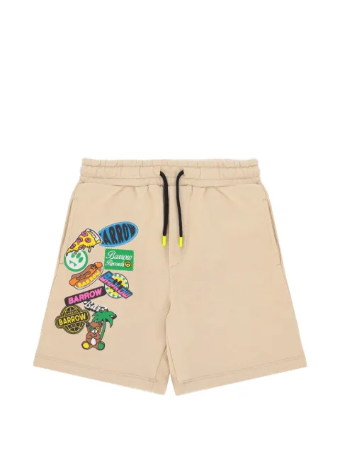Barrow kids graphic print sweatshorts