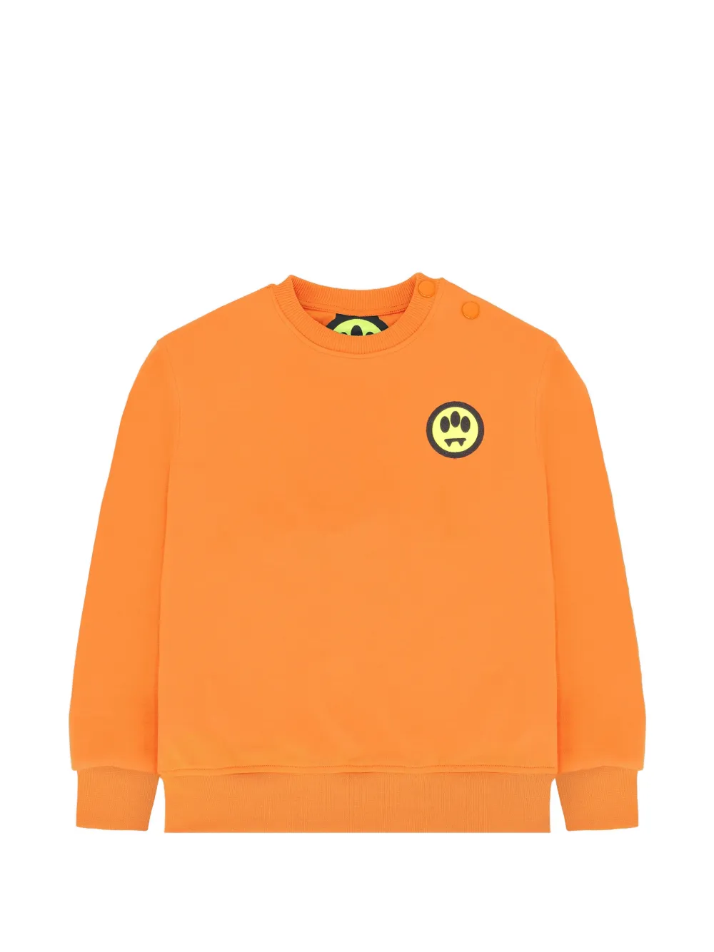 Barrow kids logo-print sweatshirt - Arancione