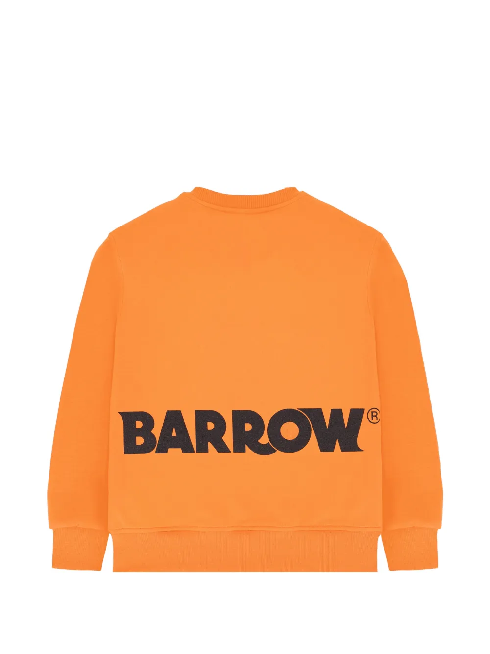 Barrow kids Sweater met logoprint Oranje