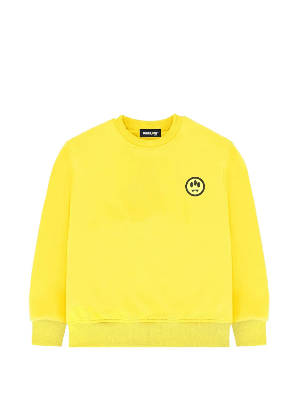 Barrow kids logo sweatshirt - Giallo