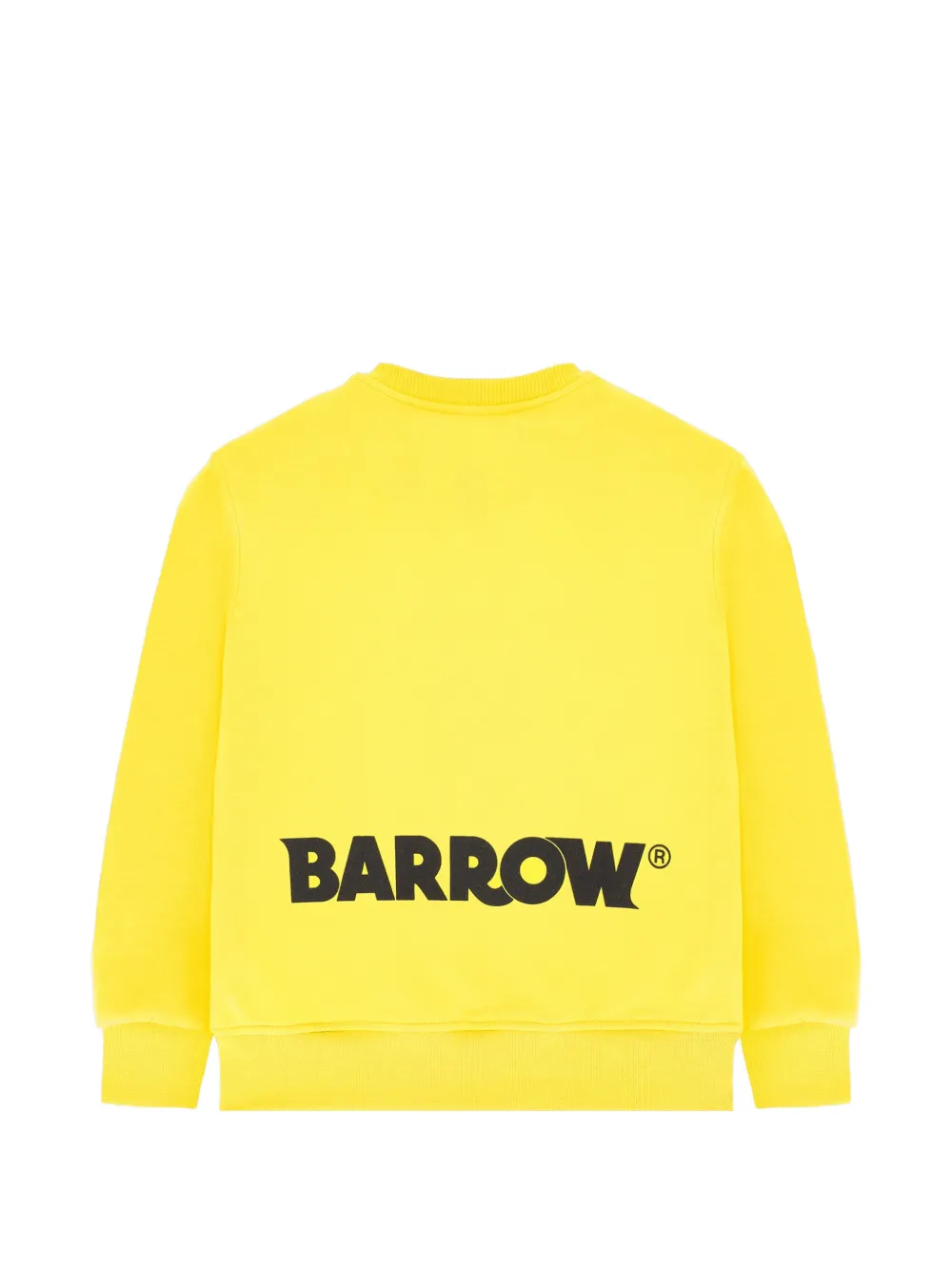 Barrow kids Sweater met logo Geel