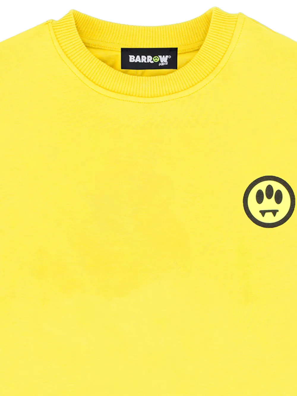 Barrow kids Sweater met logo Geel